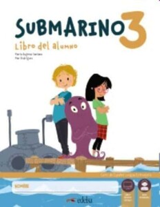 Книги для детей: Submarino 3 Pack: Libro del alumno + Cuaderno de ejercicios + Audio descargable [Edelsa]