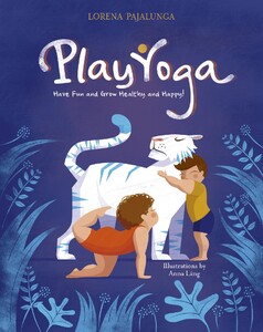 Книги для дітей: Play Yoga [Hardcover]