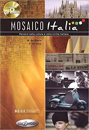 Іноземні мови: Mosaico Italia + CD audio