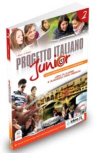 Книги для дорослих: Progetto Italiano Junior 2 Libro & Quaderno + CD audio