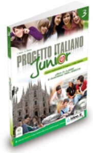 Книги для дорослих: Progetto Italiano Junior 3 Libro & Quaderno + CD audio