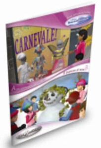 Книги для дітей: Raccontimmagini (A1+) Un carnevale speciale + Il pupazzo di neve