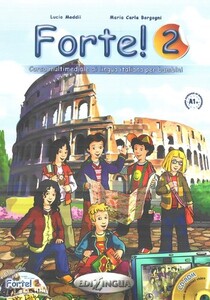 Навчальні книги: Forte! 2 (A1+) Libro dello studente ed esercizi + CD audio