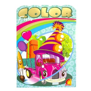 Книги для детей: Fun color: Машинки