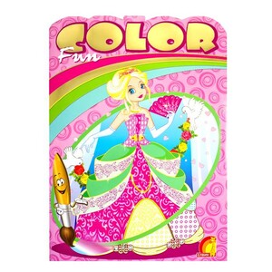 Рисование, раскраски: Fun color: Принцессы