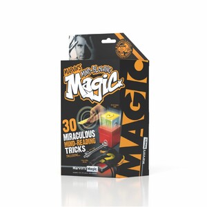 Исследования и опыты: Набор с фокусами «Потрясающая магия: 30 удивительных фокусов чтения мыслей», Marvin's Magic