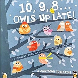 Навчання лічбі та математиці: 10, 9, 8 ... Owls Up Late!