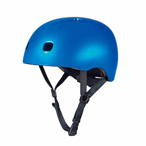 Защитный шлем темно-синий металлик (S, 1-3 года), Micro