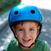 Защитный шлем темно-синий металлик (S, 1-3 года), Micro дополнительное фото 6.