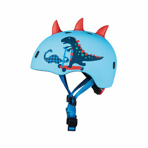 Дитячий транспорт: Захисний шолом «Скутерозавр Діно» (S, 1-3 року), Micro