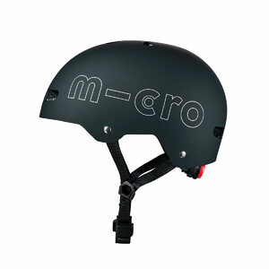 Защитный шлем черный (M, 4-7 лет), Micro