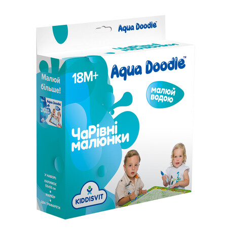 Товари для малювання: Набір для малювання водою Aqua Doodle - «Чарівні малюнки»