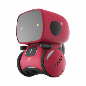 Ігри та іграшки: Інтерактивний робот із голосовим керуванням – AT-Robot (червоний)
