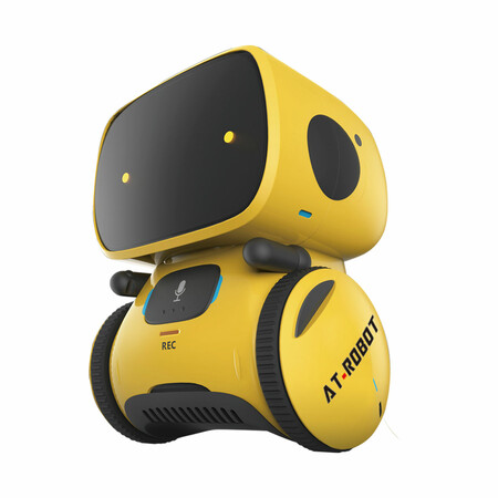 Роботы: Интерактивный робот с голосовым управлением – AT-Robot (жёлтый)