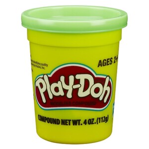 Ліплення та пластилін: Набір Плей-До 1 банка з масою для ліплення салатовий B7411, Play-Doh