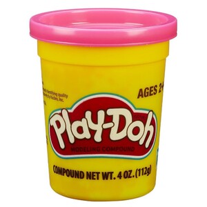 Лепка и пластилин: Набор Плей-До 1 банка с массой для лепки розовый B8141, Play-Doh