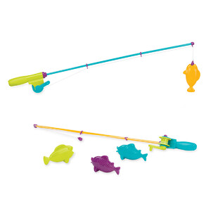 Іграшки для ванни: Ігровий набір «Магнітна риболовля», Battat