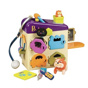 Развивающие игрушки: Игровой набор «Ветеринарная клиника Мяу-Гав», Battat