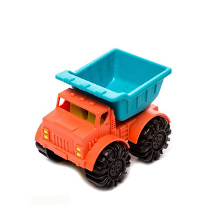 Розвивальні іграшки: Іграшка для гри з піском «Міні-Самоскид» (колір папайя-морський), Battat