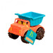 Іграшка для гри з піском «Міні-Самоскид» (колір папайя-морський), Battat дополнительное фото 4.