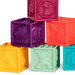 Развивающие силиконовые кубики «Посчитай-ка!» (мягкие цвета), Battat дополнительное фото 2.