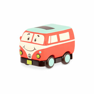 Ігри та іграшки: Машинка інерційна - Ретро-Автобус, Battat