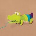 Іграшка-каталка на мотузці «Крокодил Клац-Клаус», Battat дополнительное фото 3.