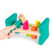 Розвивальна дерев'яна іграшка-сортер «Бум-Бум», Battat дополнительное фото 2.