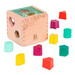 Розвивальна дерев'яна іграшка-сортер «Чарівний куб», Battat дополнительное фото 1.