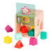 Розвивальна дерев'яна іграшка-сортер «Чарівний куб», Battat дополнительное фото 2.