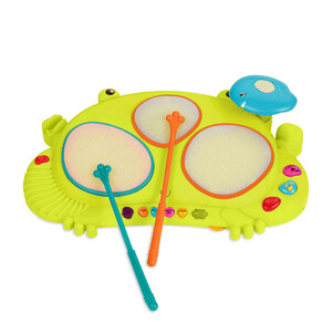Музыкальные и интерактивные игрушки: Музыкальная игрушка «Кваквафон», Battat