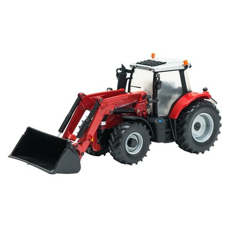 Городская и сельская техника: Модель Britains Трактор Massey Ferguson з фронтальним навантажувачем 1:32