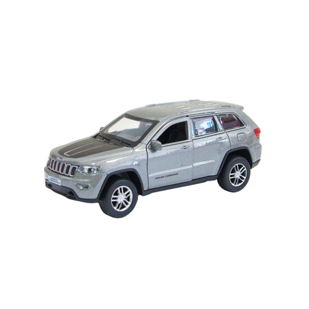 Автомобили: Автомодель инерционная Jeep Grand Cherokee серый (1:32), Технопарк