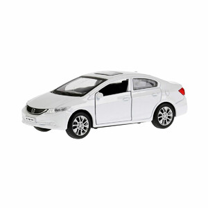 Игры и игрушки: Автомодель — Honda Civic (белый), Технопарк