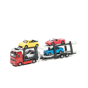 Городская и сельская техника: Игровой набор Автоперевозчик с машинками, Технопарк