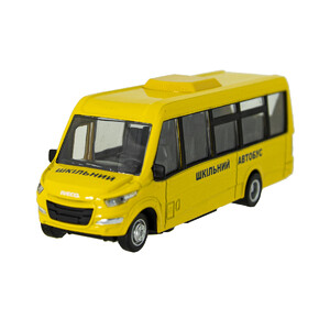 Игры и игрушки: Автомодель — Школьный автобус Iveco Daily, Технопарк