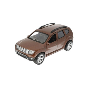 Игры и игрушки: Автомодель инерционная Renault Duster-M коричневый (1:32), Технопарк