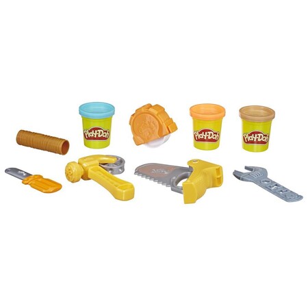 Ліплення та пластилін: Набір ігровий Плей-До Будівельні інструменти Play-Doh E3565