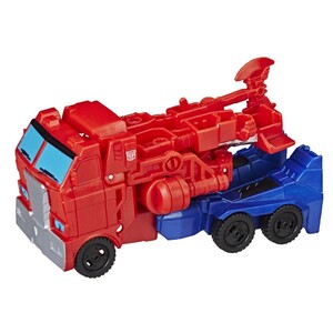 Ігри та іграшки: Іграшка Трансформери Кібервсесвіт Уан-степ Оптімус Прайм Transformers E3645