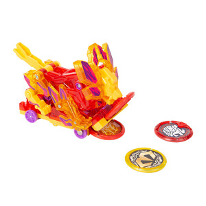 Інтерактивні іграшки та роботи: Машинка-трансформер Screechers Wild! S3 L2 — Флеймінг Лайон