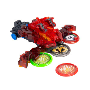 Інтерактивні іграшки та роботи: Машинка-трансформер Screechers Wild! S3 L3 — Хеві Армор