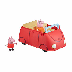 Развивающие игрушки: Игровой набор «Машина семьи Пеппы (2 фигурки, звук)», Peppa Pig