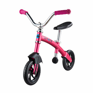 Беговелы: Беговел G-Bike Chopper Deluxe розовый, Micro