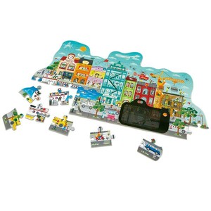 Классические: Пазл Hape Міський пейзаж з анімацією 49 ел. E1629