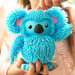 Интерактивная игрушка «Зажигательная коала (голубая)», Jiggly Pup дополнительное фото 1.