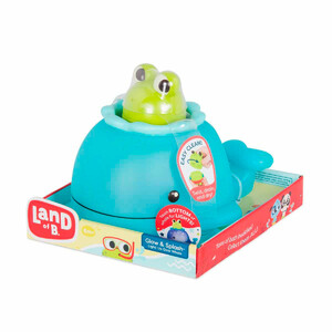 Розвивальні іграшки: Ігровий набір для ванни «Китеня, що світиться», Battat
