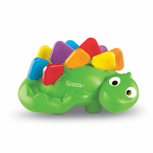 Развивающие игрушки: Обучающий игровой набор-сортер Learning Resources — Стегги Динозаврик