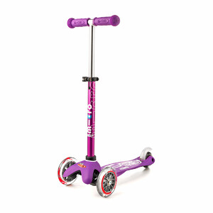 Детский транспорт: Самокат Micro серии Mini Deluxe - Фиолетовый