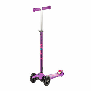 Детский транспорт: Самокат Maxi Deluxe - Фиолетовый, Micro
