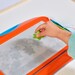 Магнітна дошка для малювання Megasketcher помаранчево-блакитна (E72741) дополнительное фото 4.